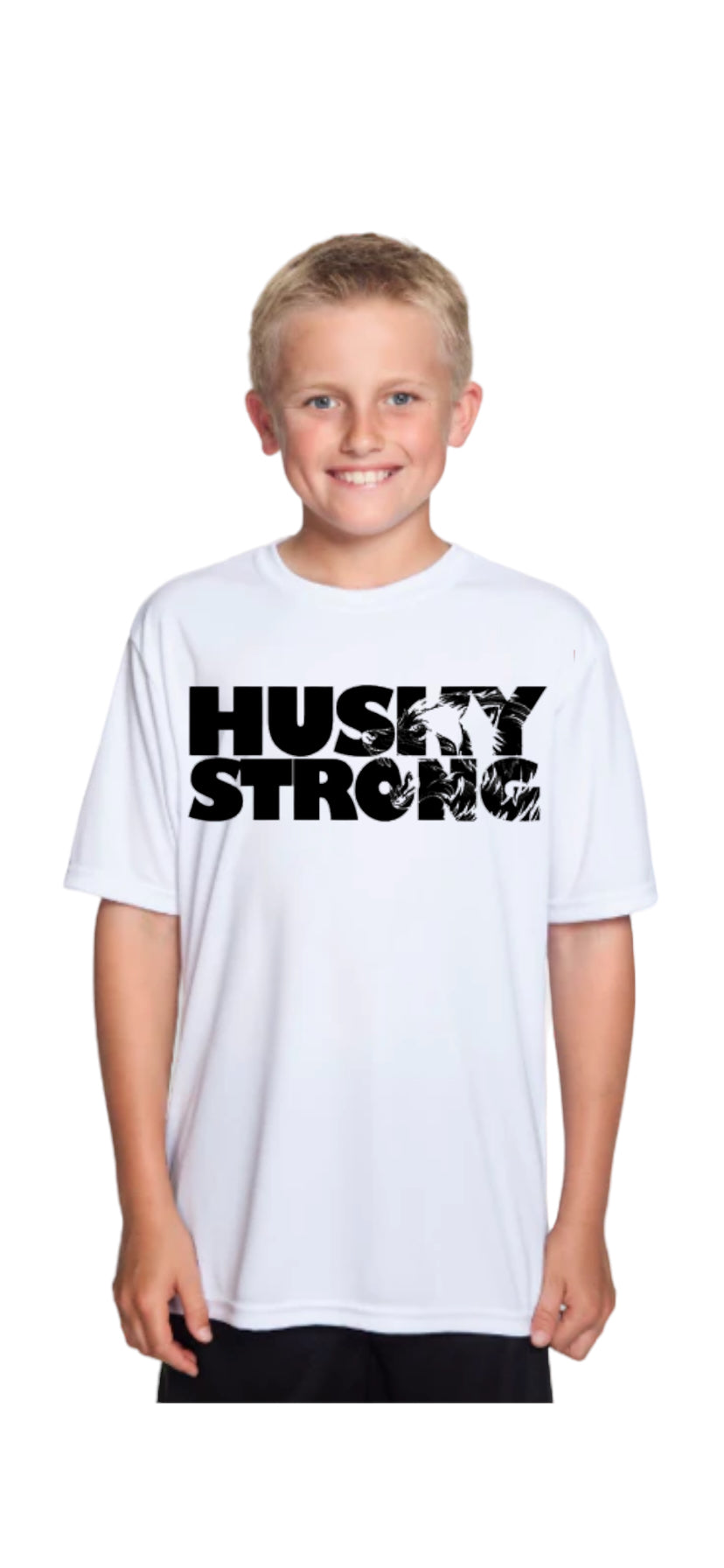 HUSKY STRONG Performance Tee-Youth