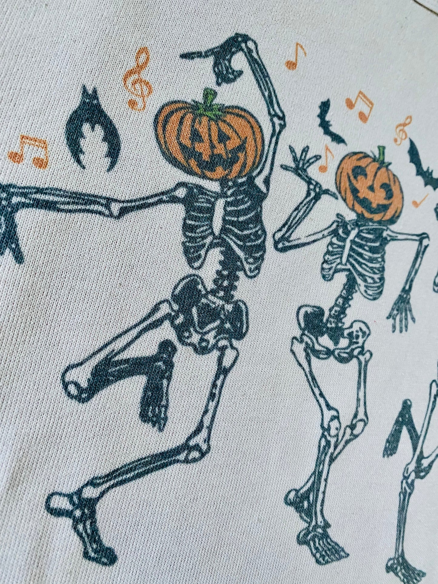 Dancing Skeletons Sublimated Crewneck Cozy Sweatshirt