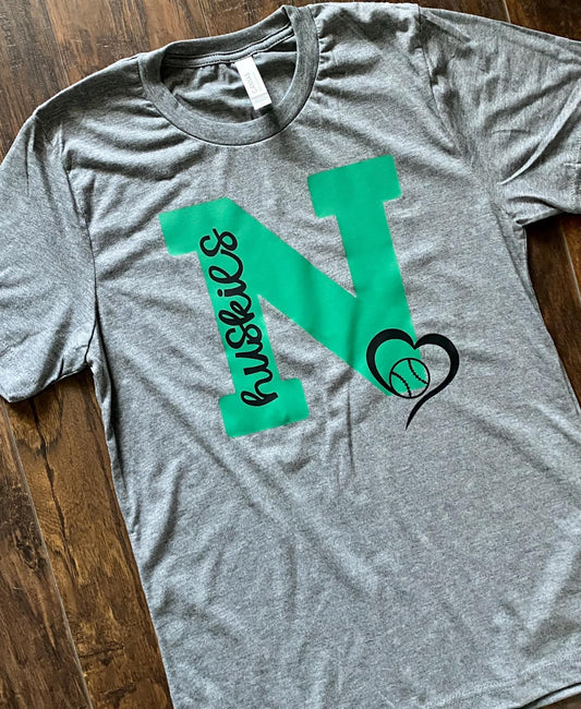 North Baseball 💚 Cotton Tee