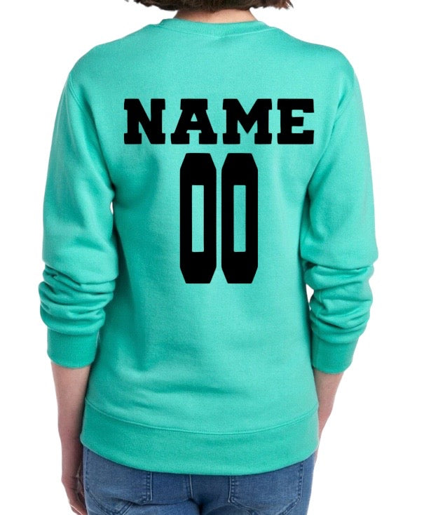 NHS LACROSSE Crewneck Sweatshirt