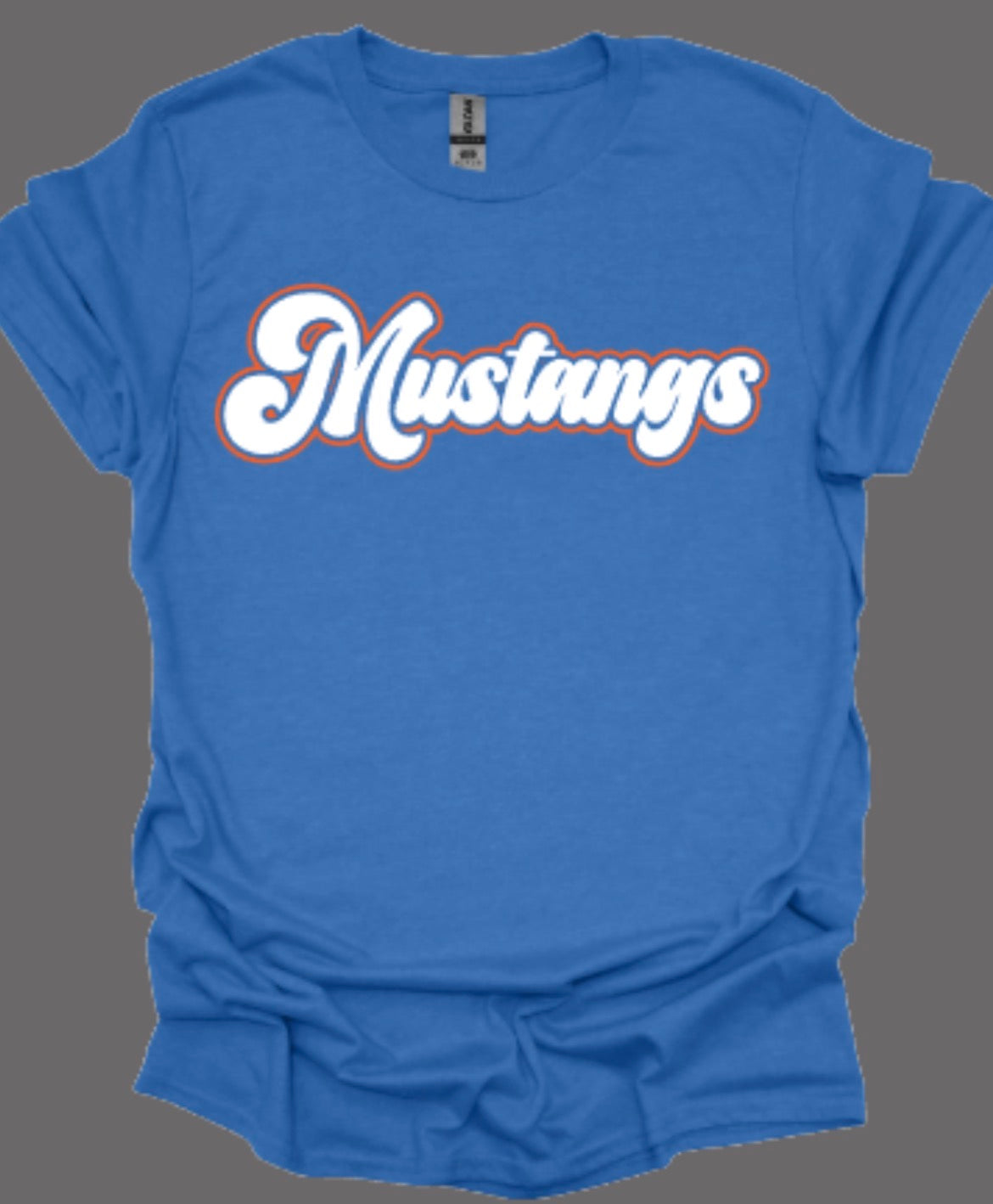Mustangs Scholar Softstyle Tee