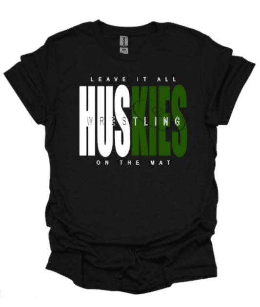 HUSKIES Leave It All On The Mat Softstyle Tee