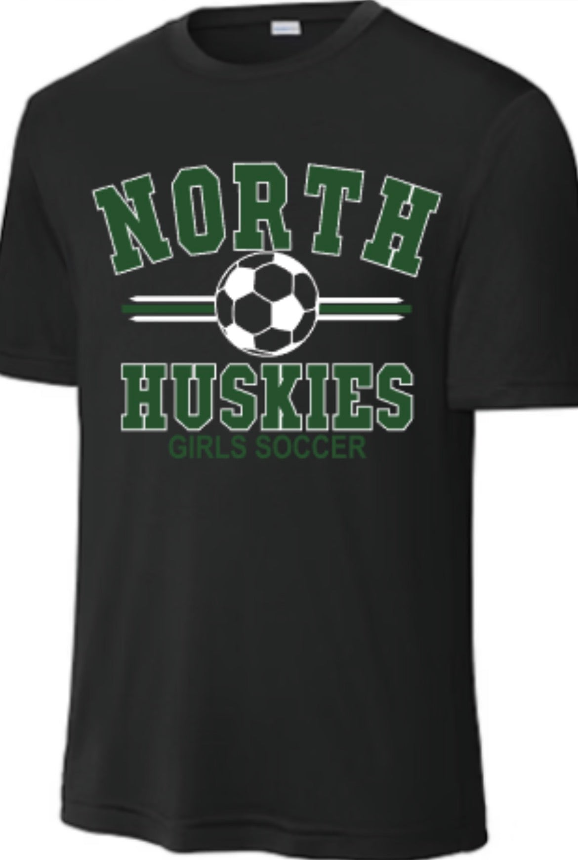 Huskies Girls Soccer Assist Cooling Performance Tee