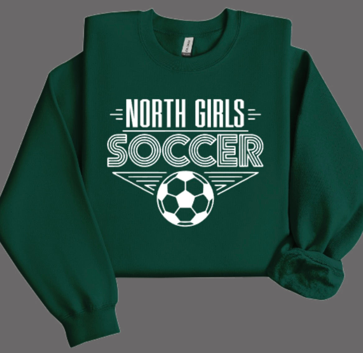 Huskies Girls Soccer Fanatical Crewneck Sweatshirt