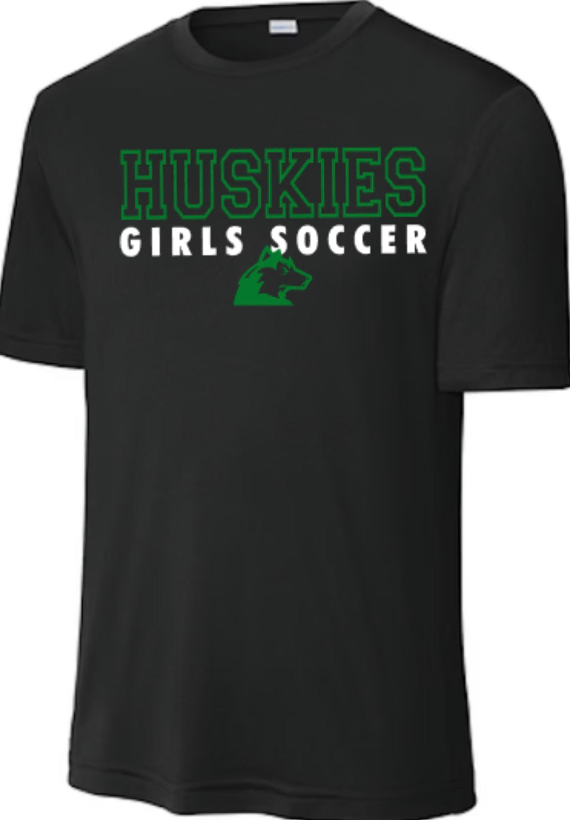 Huskies Girls Soccer Letterman Cooling Performance Tee