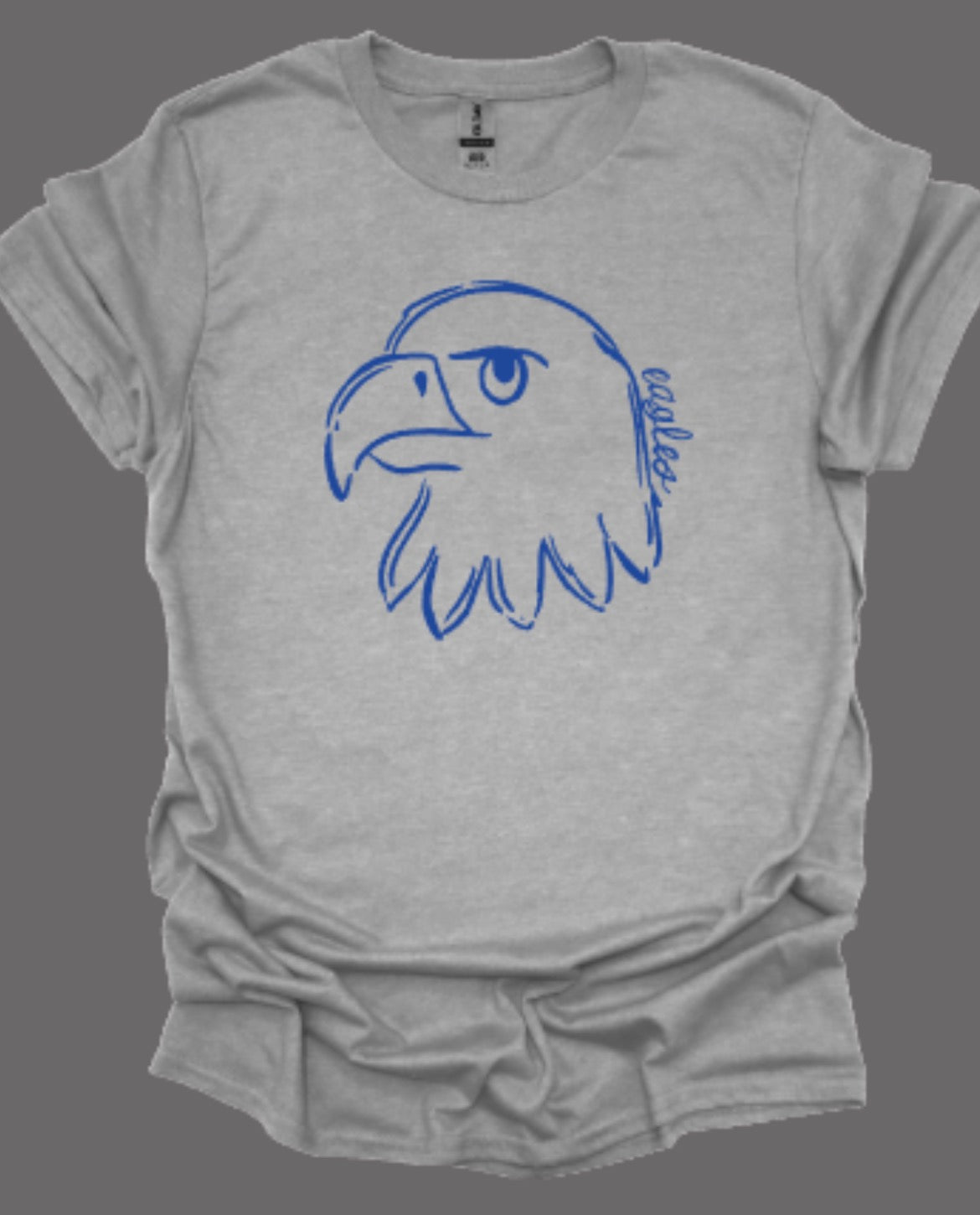Eagles Sketch Softstyle Tee