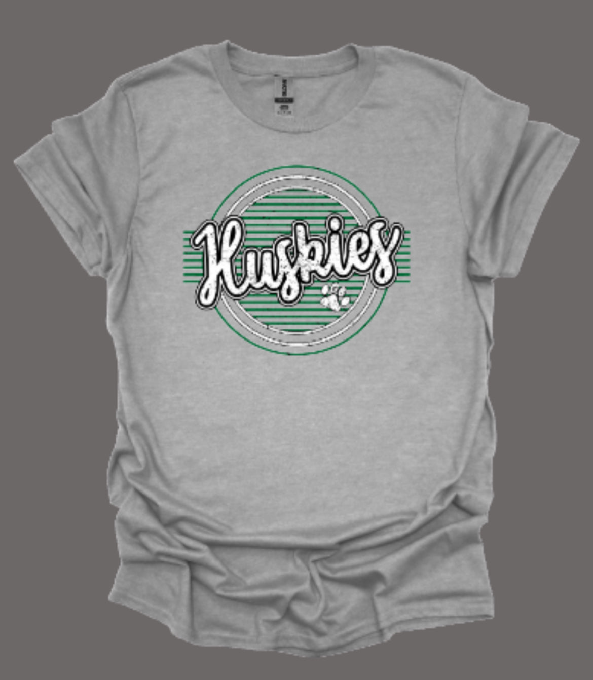 Huskies Stripes Softstyle Tee