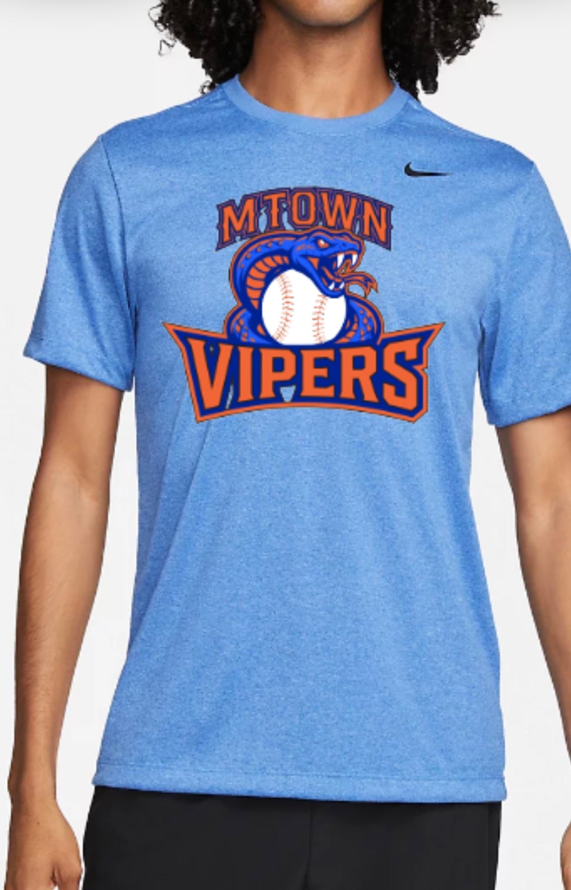 MTOWN Vipers Logo Nike Men's Dri-FIT Legend Fitness T-Shirt
