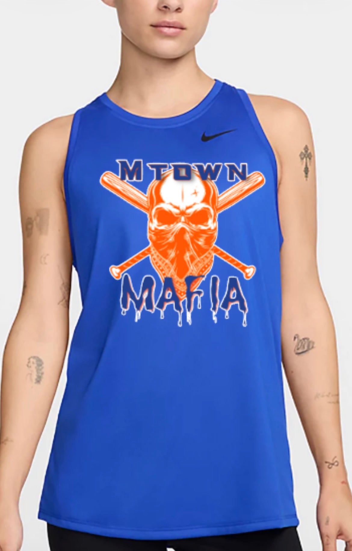 MTOWN Mafia Logo Nike Women's Dri-FIT Tank Top