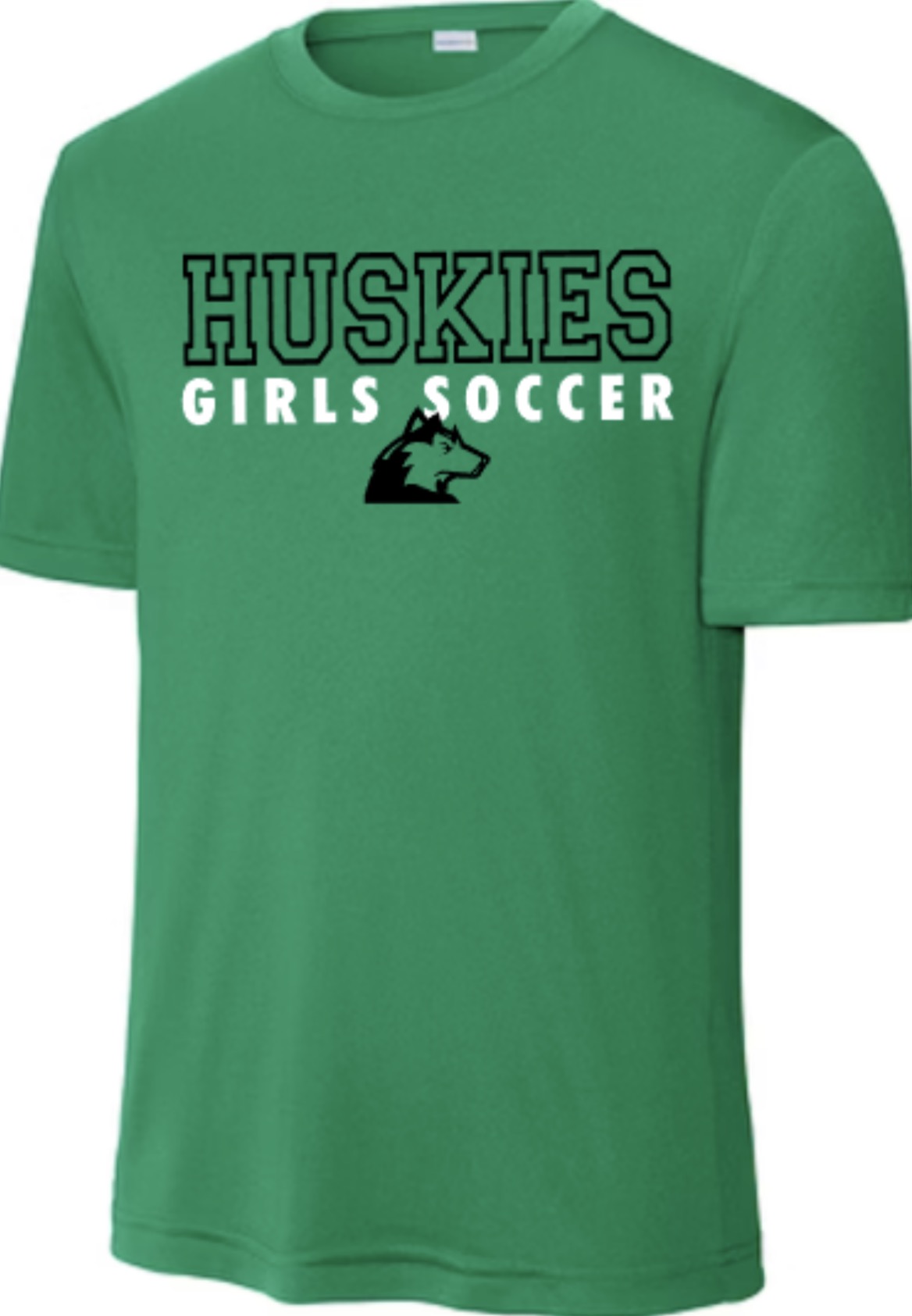 Huskies Girls Soccer Letterman Cooling Performance Tee