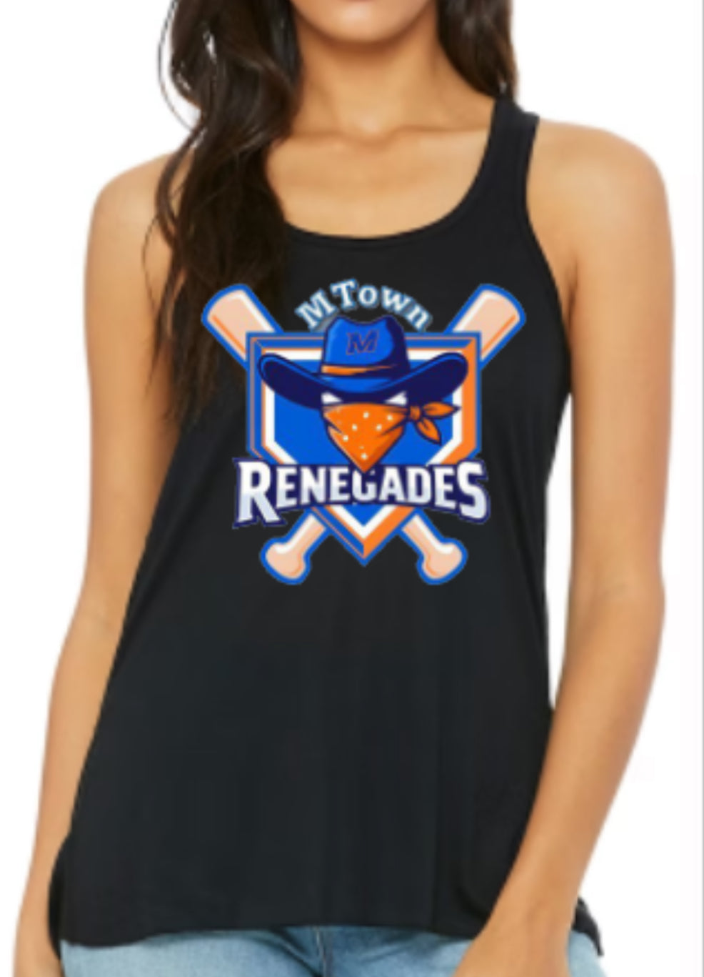 RENEGADES Logo Ladies’ Flowy Racerback Tank
