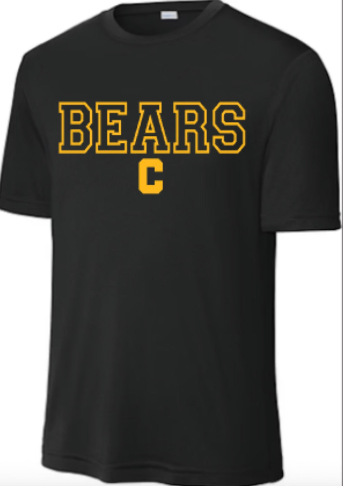 Central Bears Letterman Cooling Performance Tee