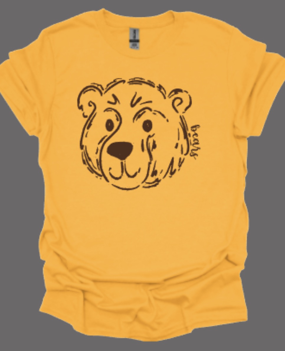 Bears Sketch Softstyle Tee
