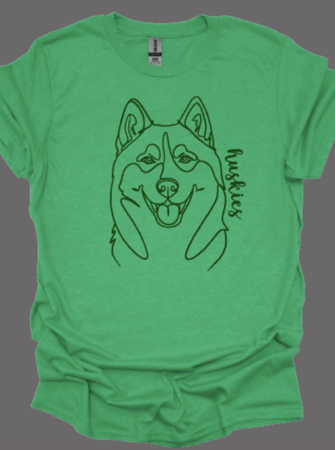 Huskies Sketch Softstyle Tee