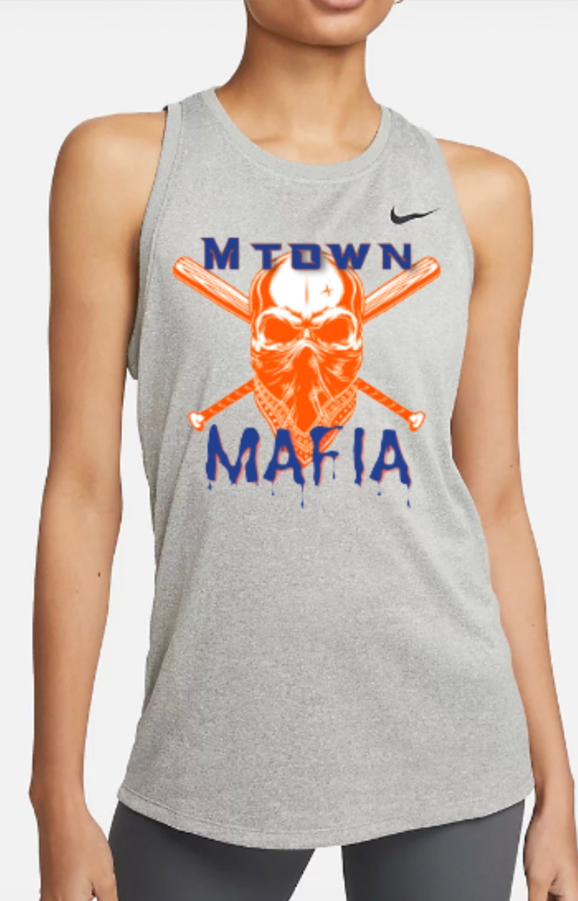 MTOWN Mafia Logo Nike Women's Dri-FIT Tank Top
