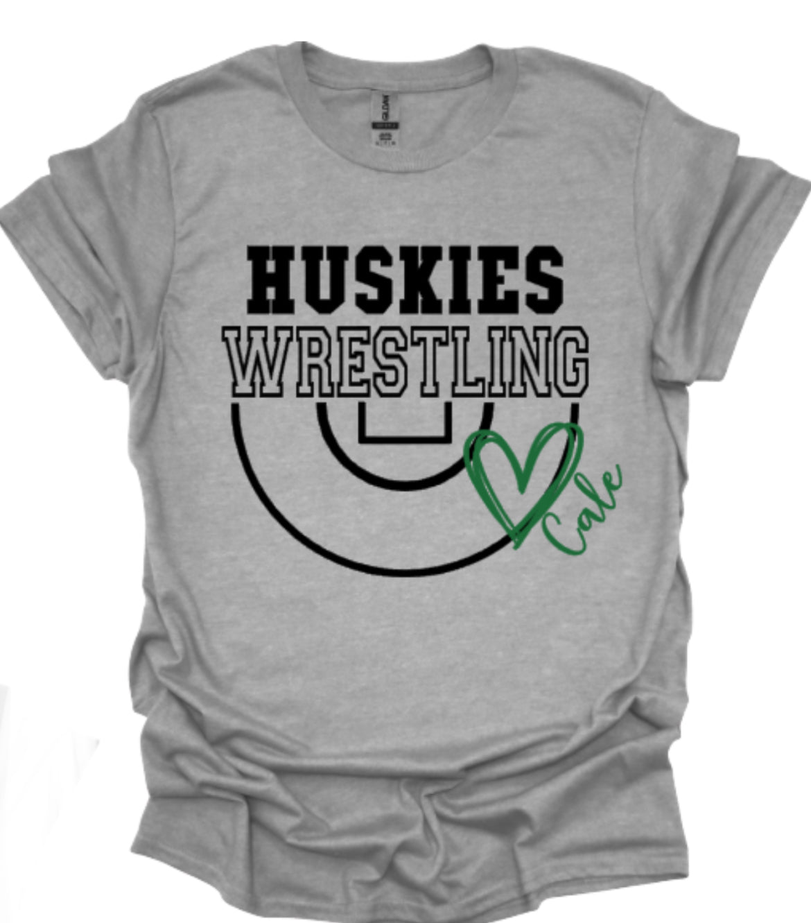 HUSKIES WRESTLING 💚 Softstyle Tee