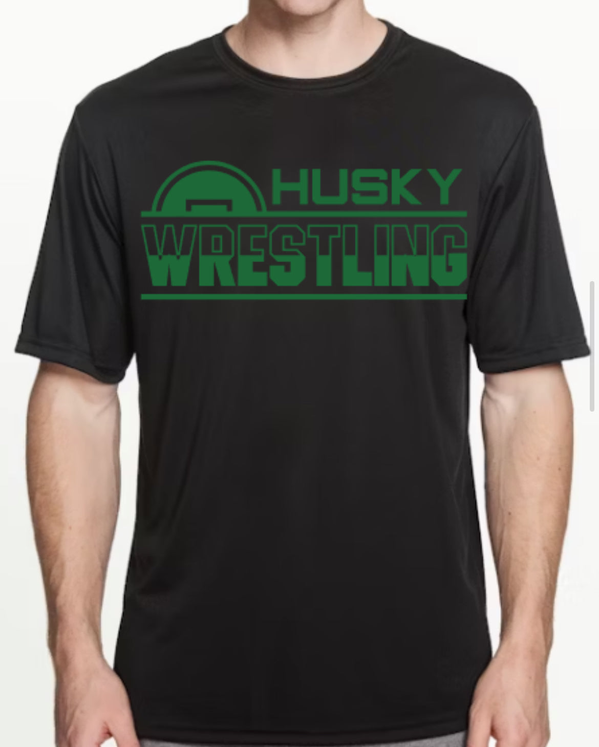 HUSKY WRESTLING Matside Performance Tee