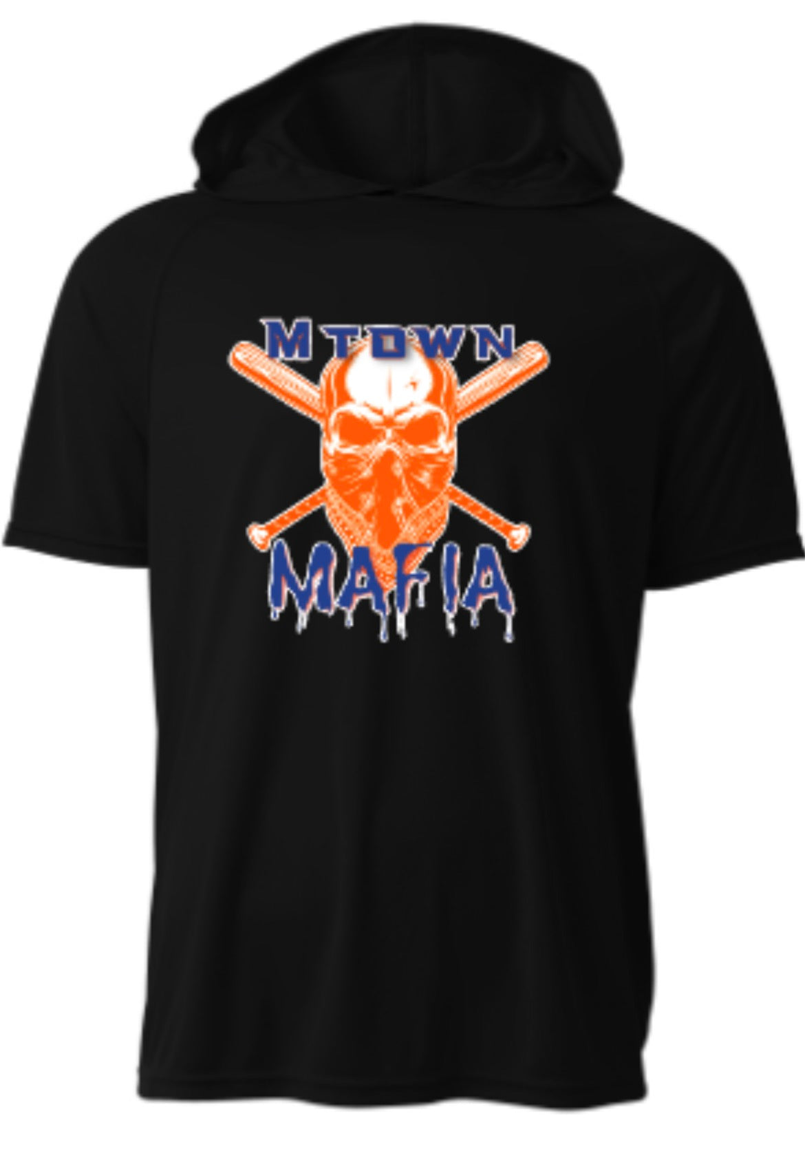 Mafia Logo Short Sleeve Hooded Tee