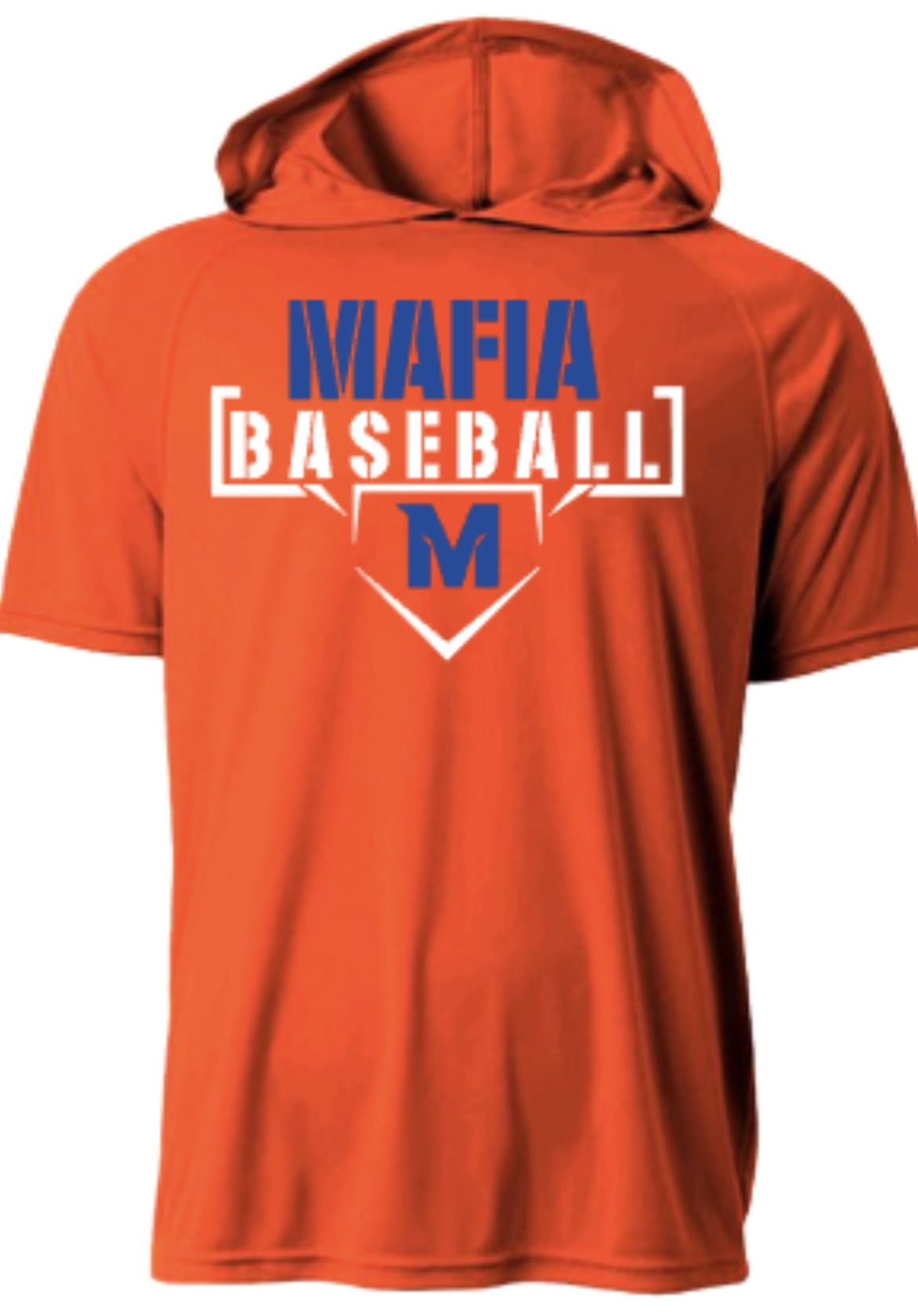 Mafia Baseball Short Sleeve Hooded Tee