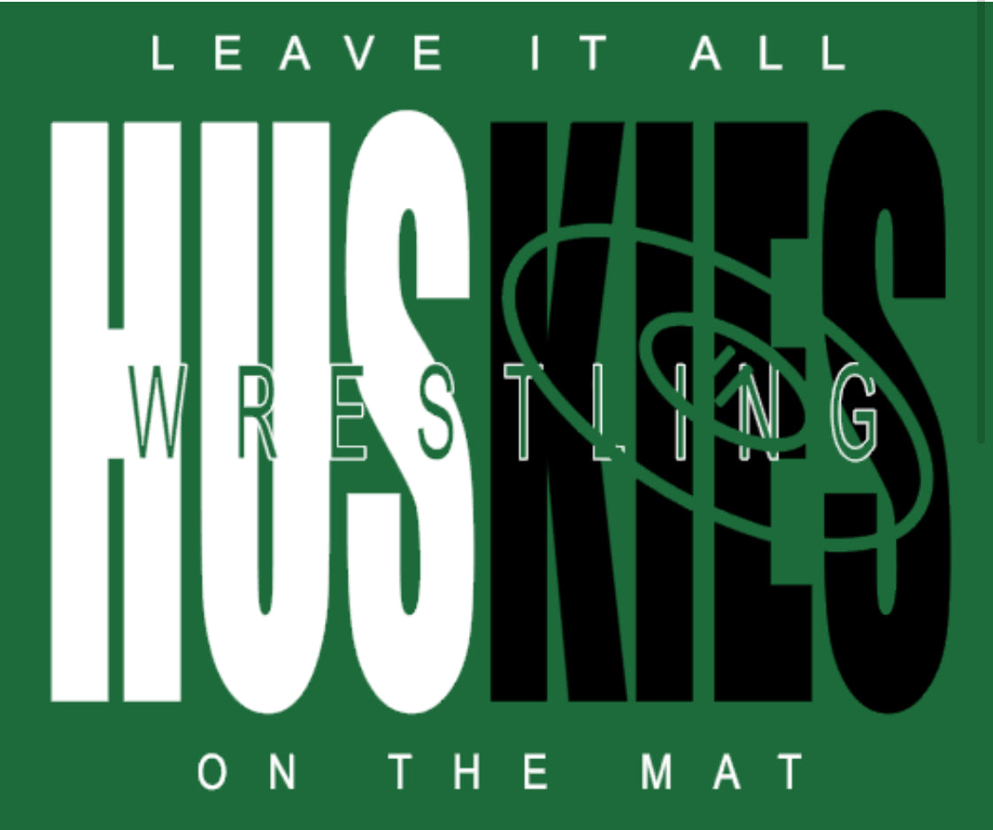 HUSKIES WRESTLING Leave It All On The Mat Performance Tee