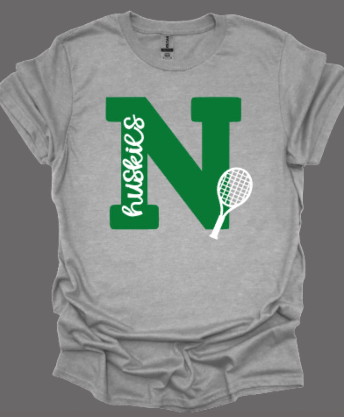 Huskies Tennis Forehand Softstyle Tee