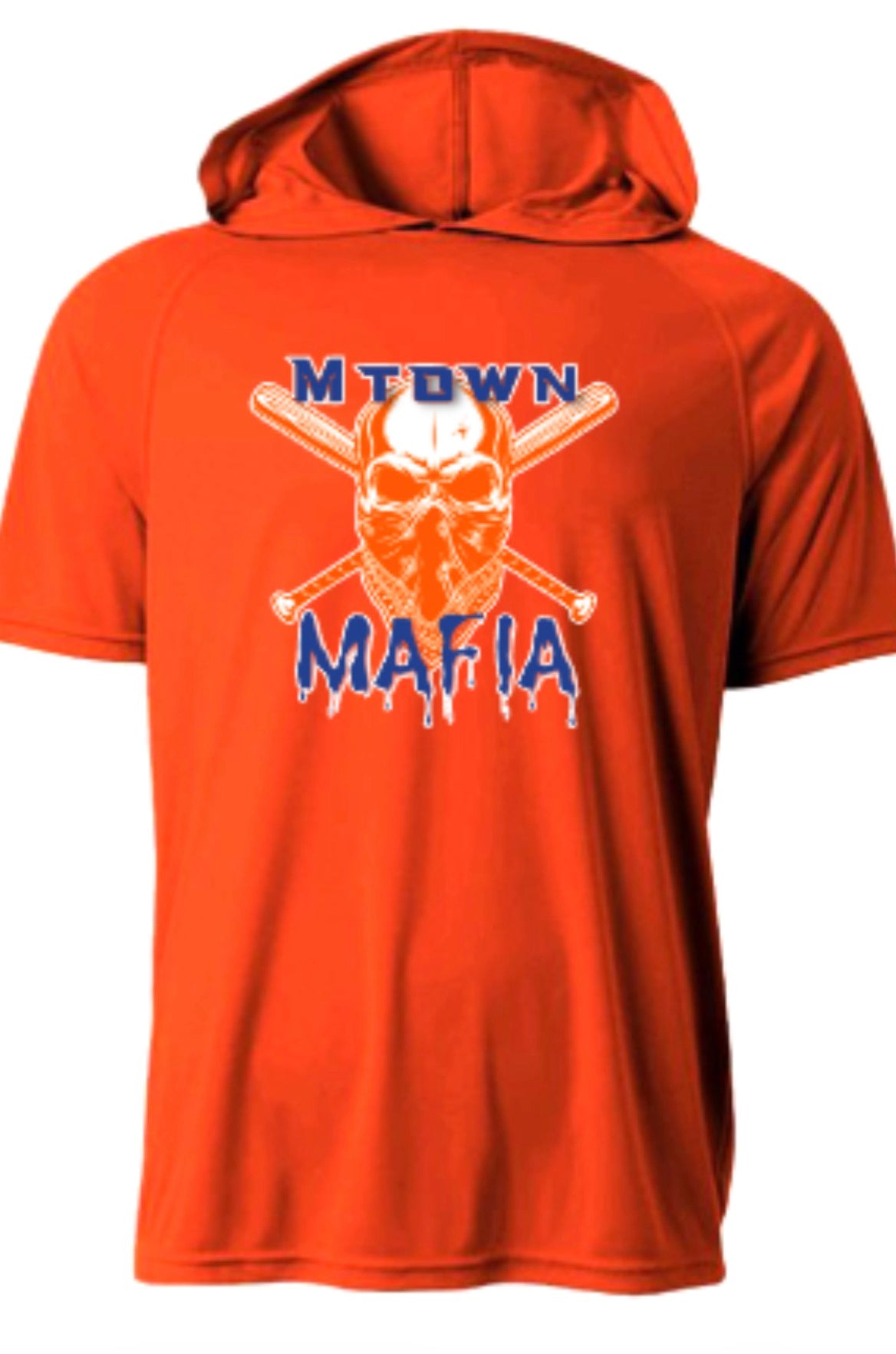 Mafia Logo Short Sleeve Hooded Tee