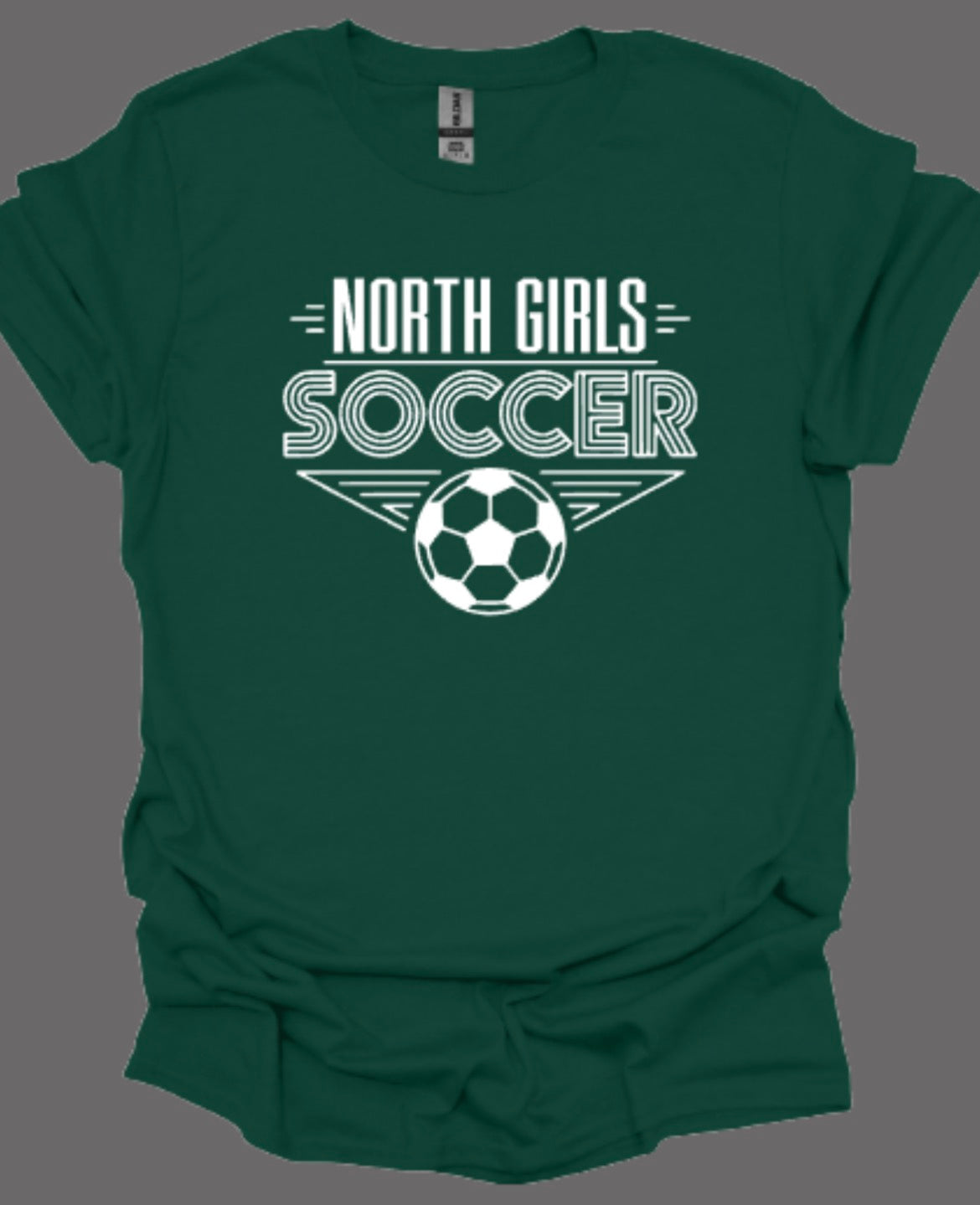 Huskies Girls Soccer Fanatical Softstyle Tee