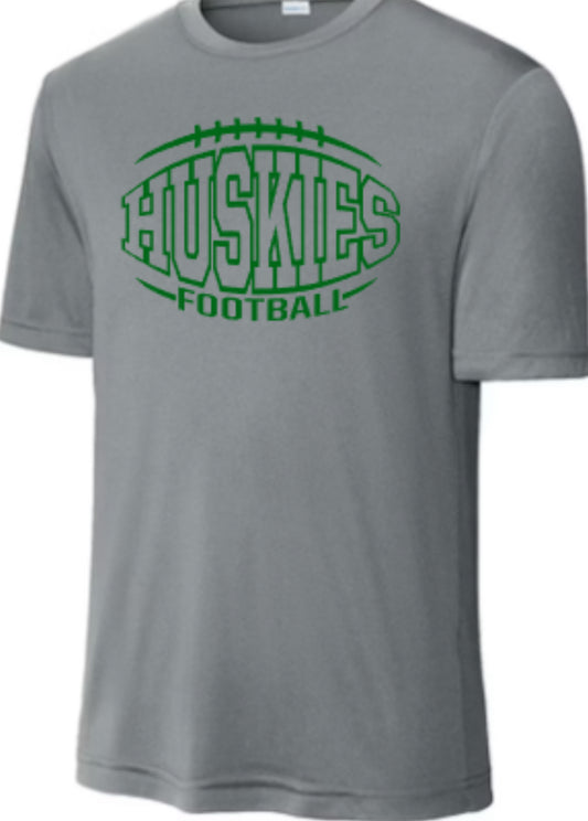 Football Huskies Performance Tee