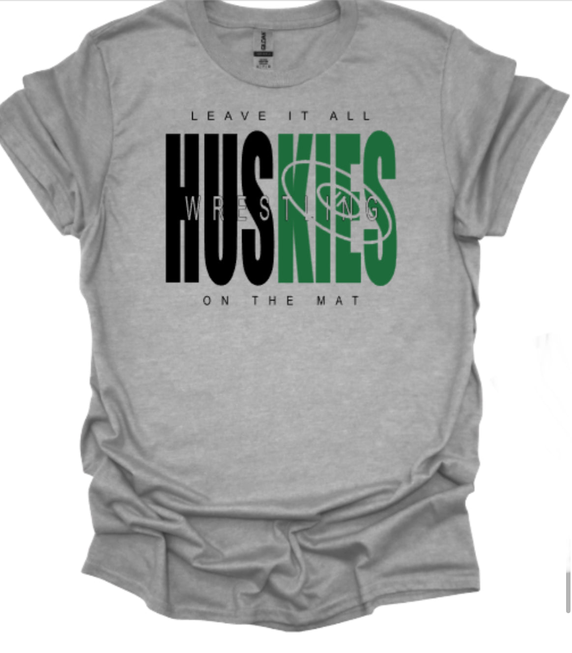 HUSKIES Leave It All On The Mat Softstyle Tee