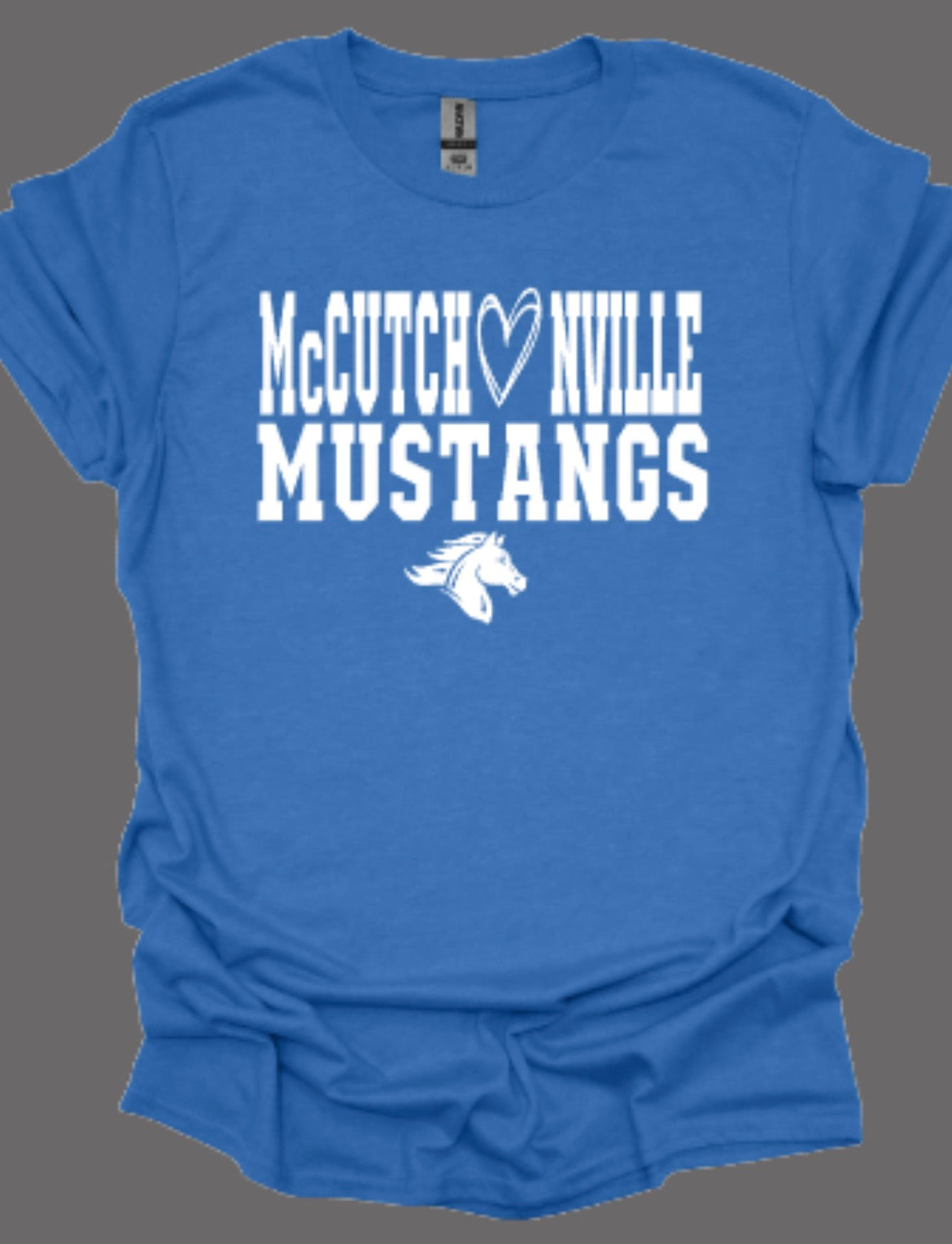 Mustangs Love Softstyle Tee