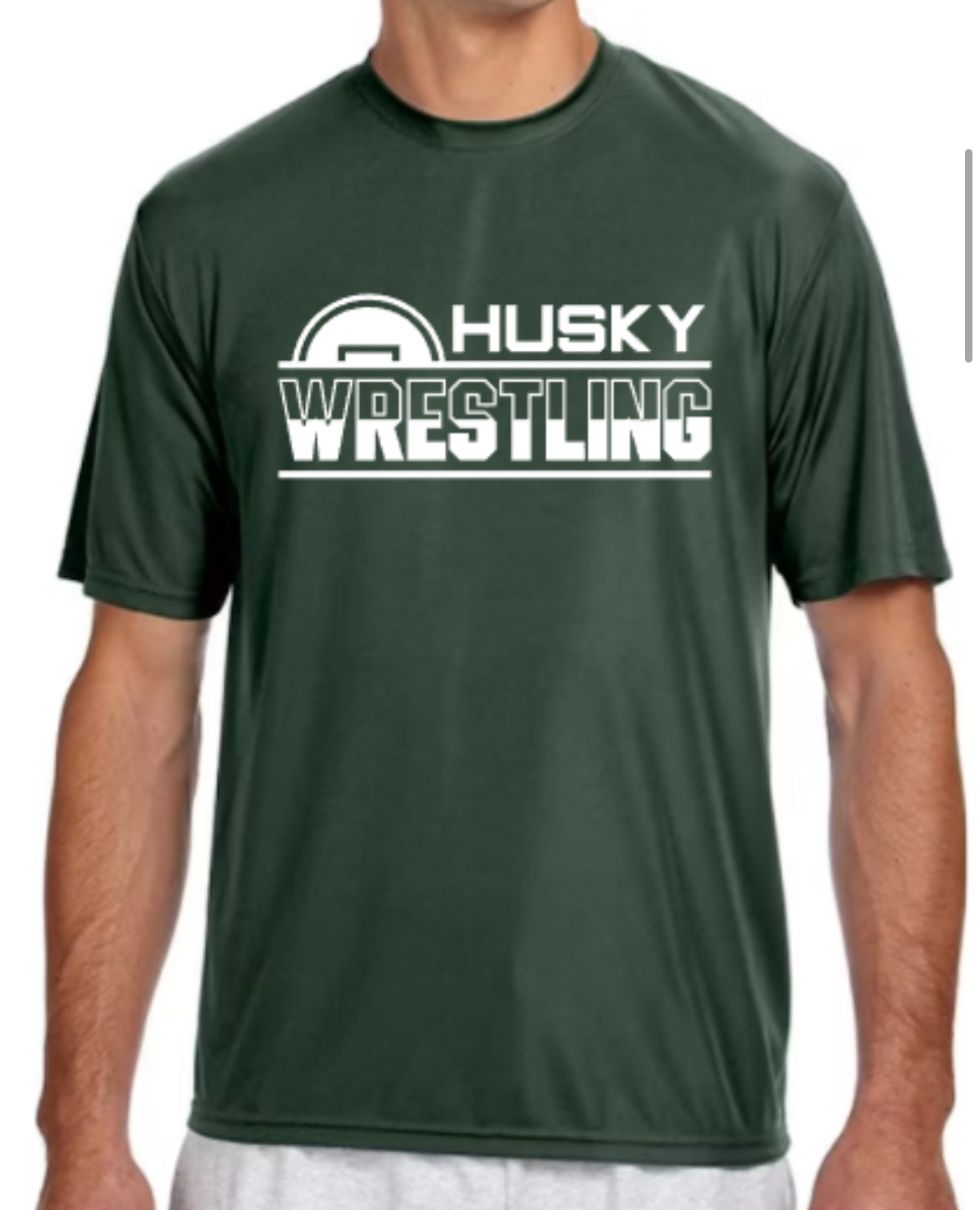 HUSKY WRESTLING Matside Performance Tee