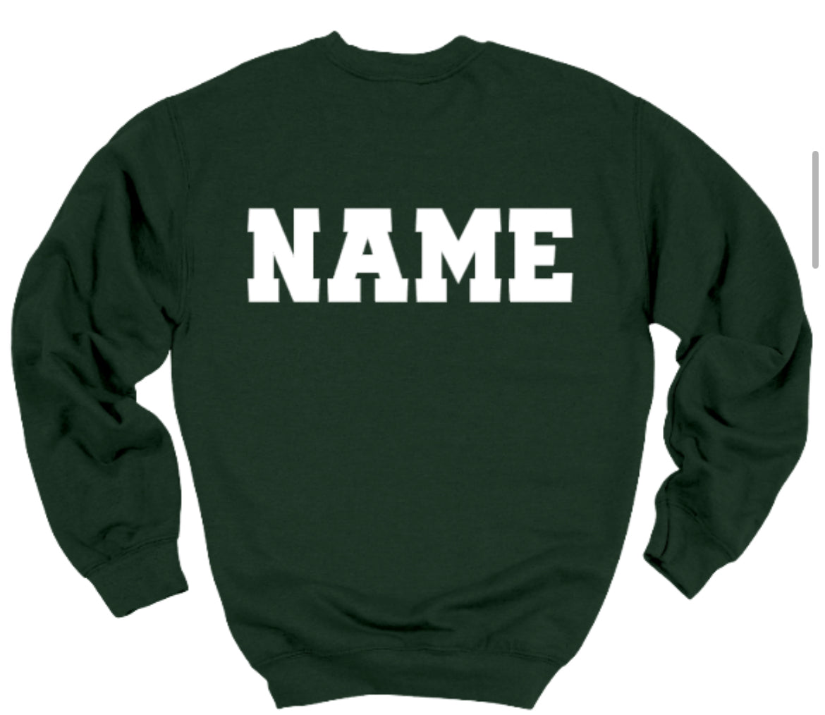 HUSKIES WRESTLING 💚 Crewneck Sweatshirt