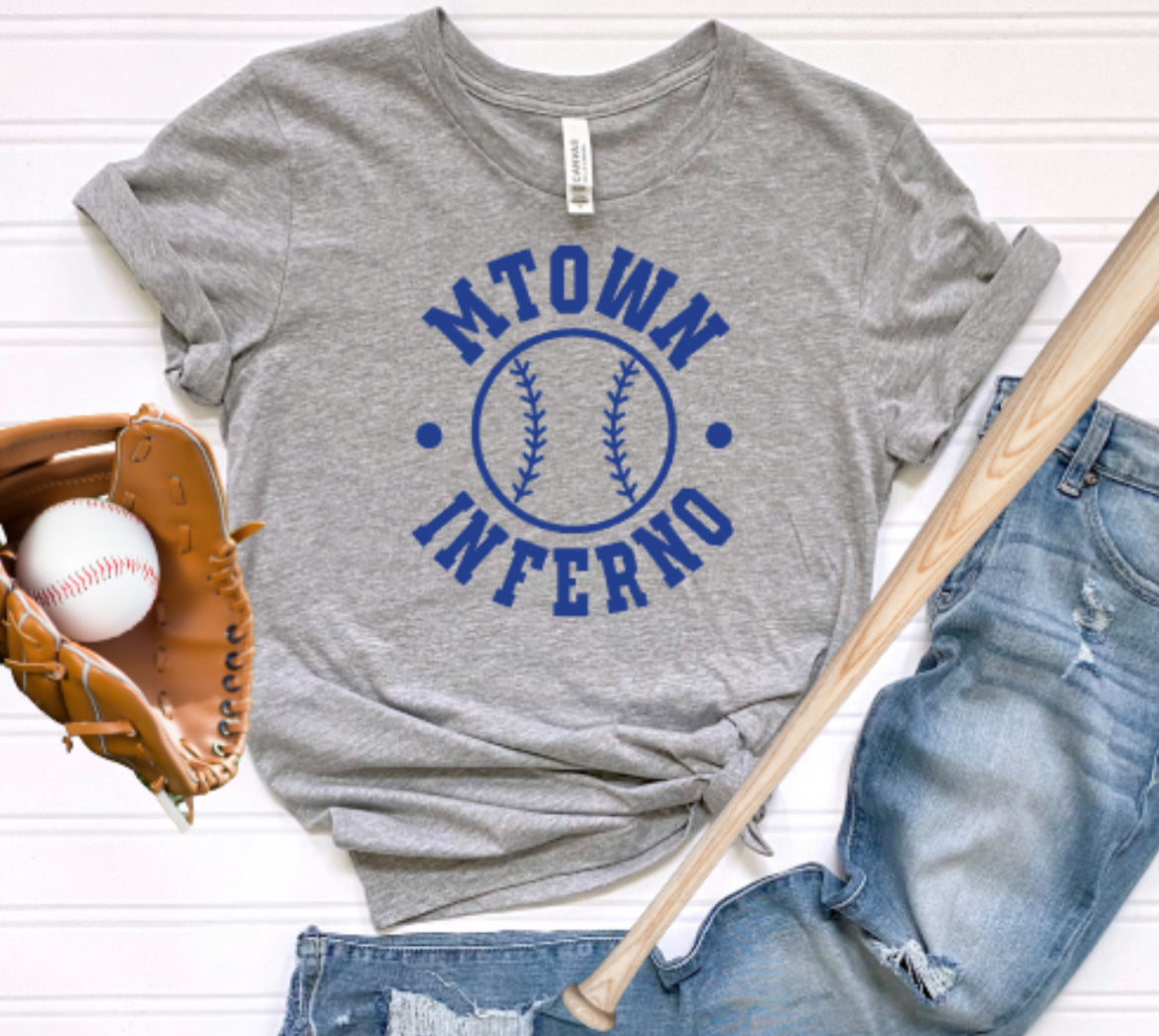 MTOWN  Inferno Fastball Softstyle Tee