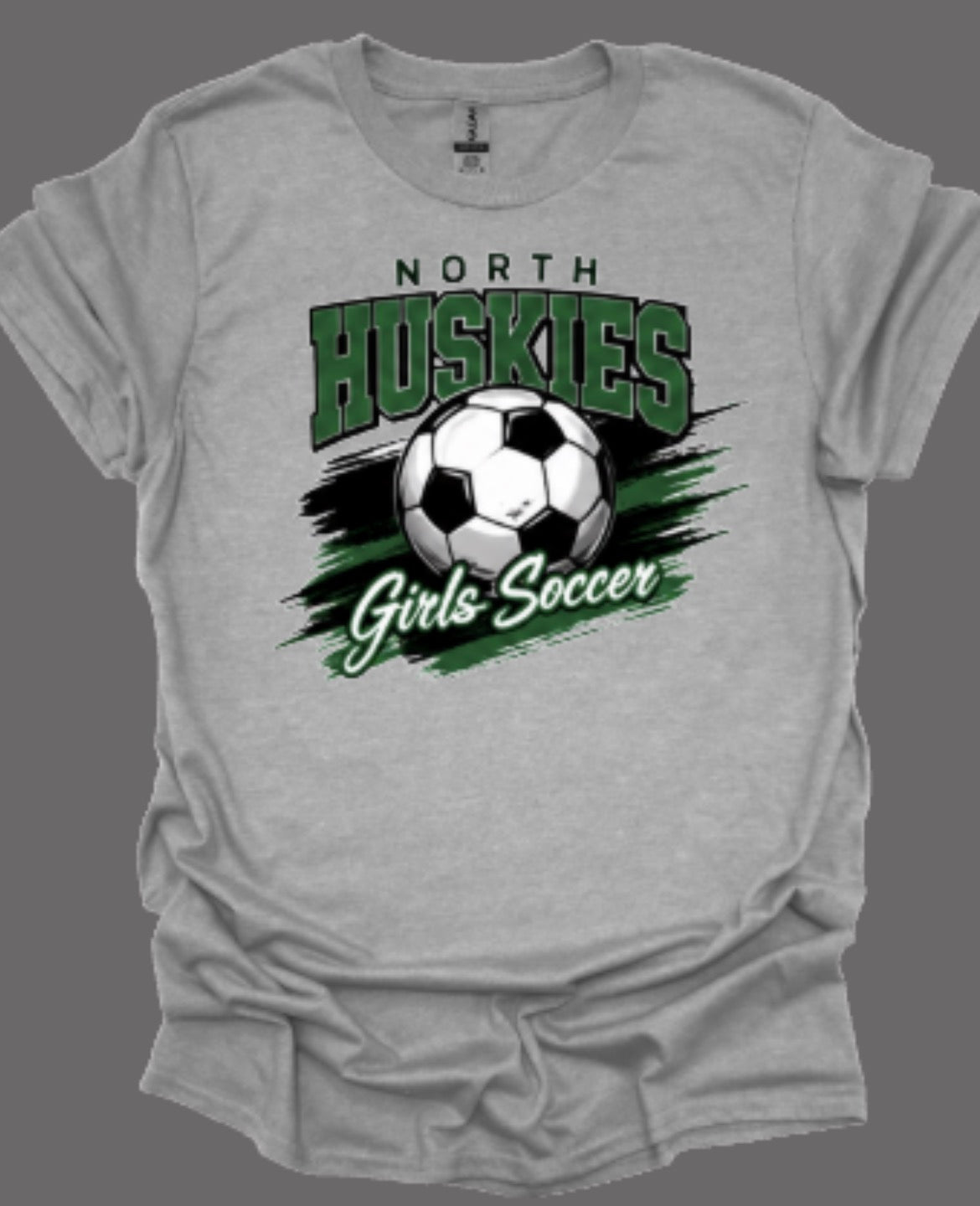 Huskies Girls Soccer Offside Softstyle Tee