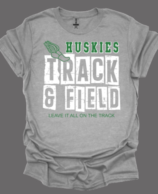 Husky Track & Field Anchor Softstyle Tee