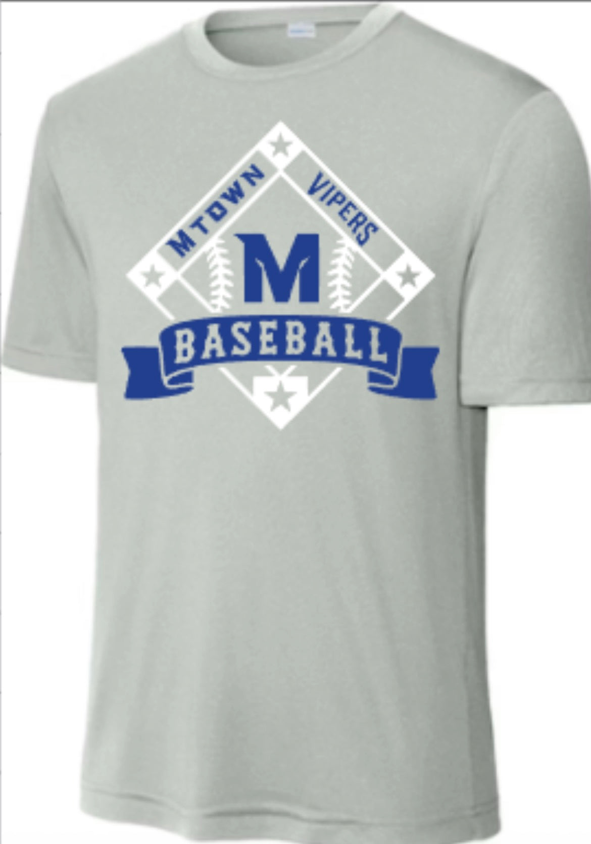 Vipers Baseball Diamond Performance Tee