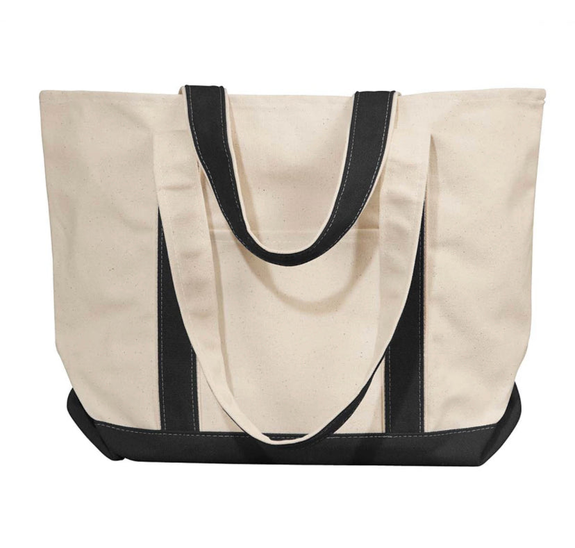 GAME DAY Canvas Tote