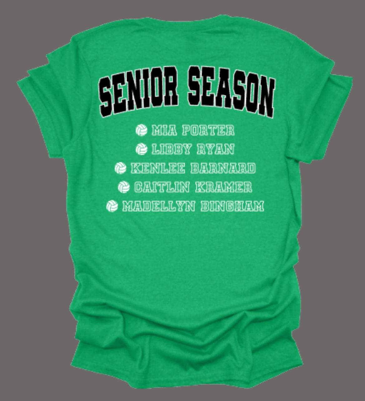 Huskies Volleyball Senior Mom Softstyle Tee