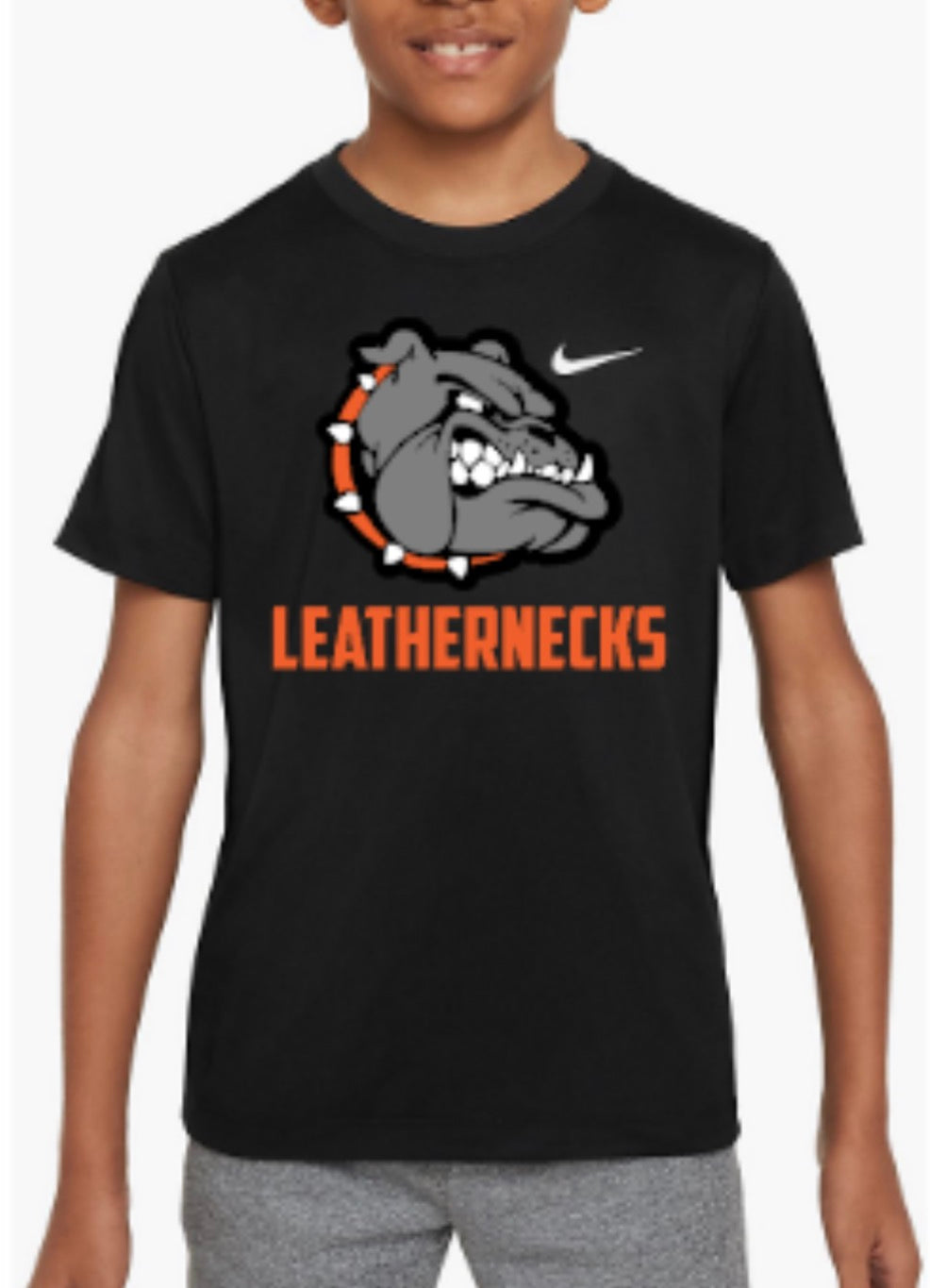 Leathernecks Logo Nike Boys' Legend Dri-FIT T-Shirt
