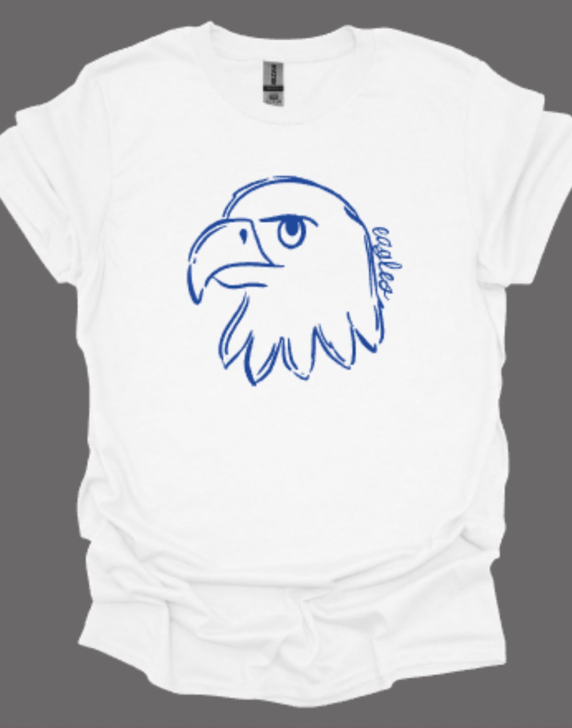 Eagles Sketch Softstyle Tee