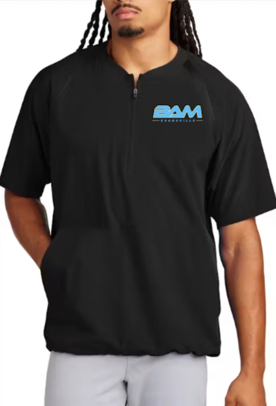 BAM Evansville 1/2-Zip Short Sleeve Jacket