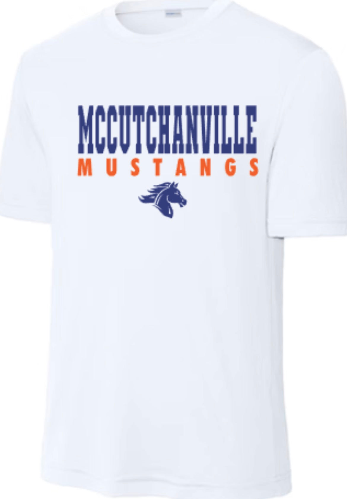McCutchanville Mustangs Varsity Cooling Performance Tee