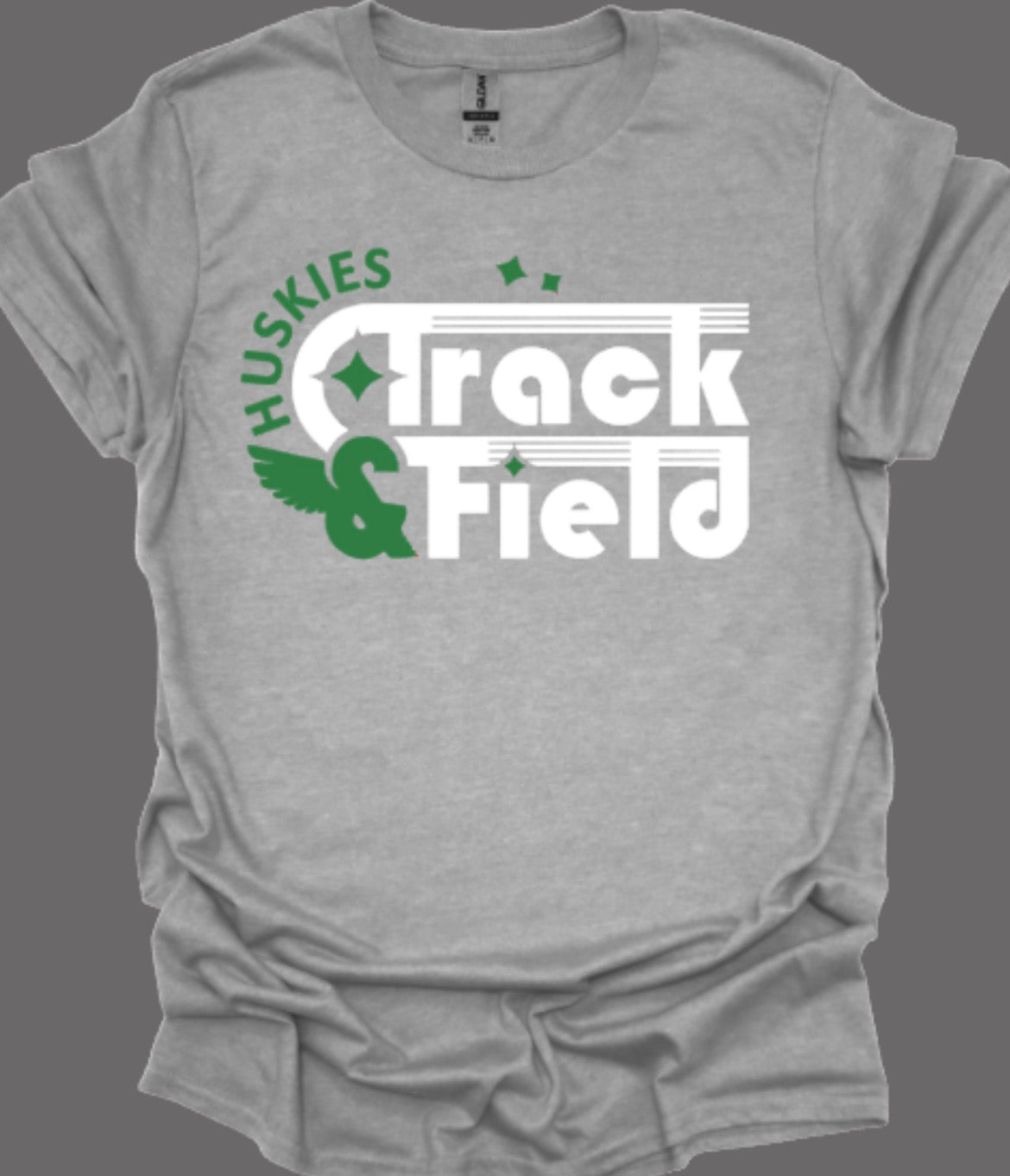 Husky Track & Field Relay Softstyle Tee
