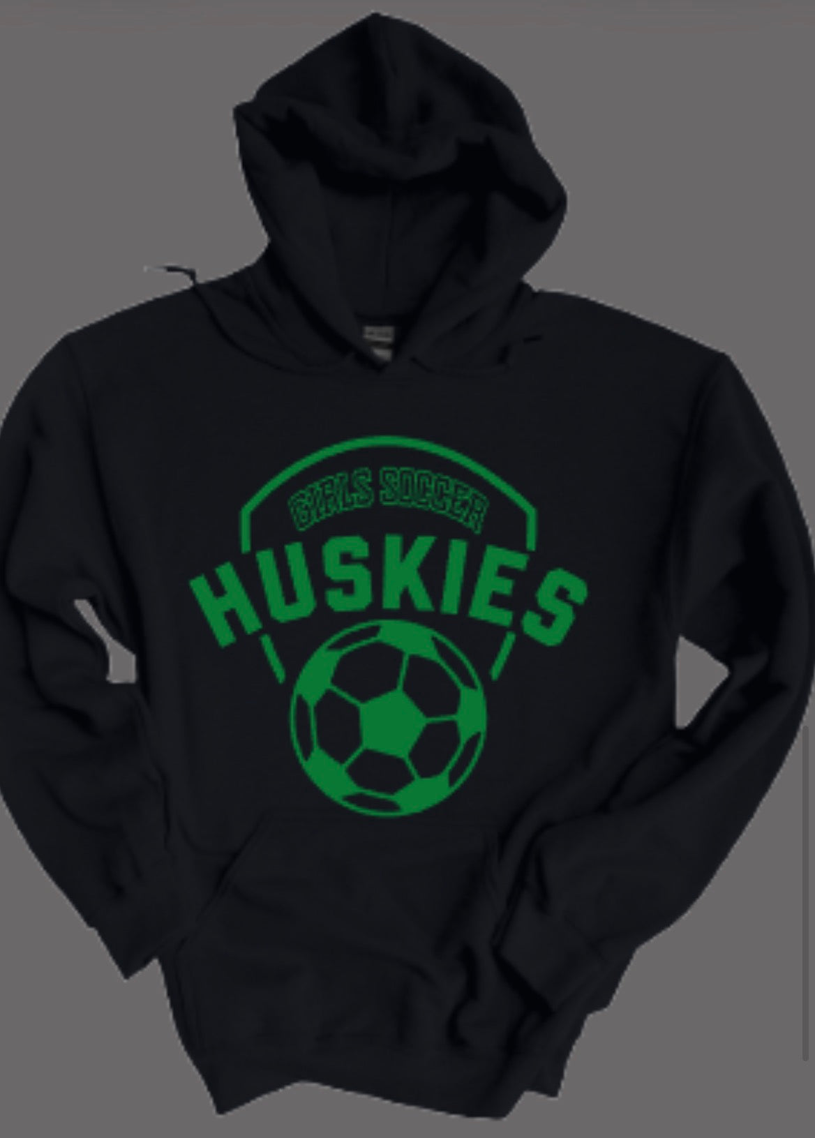 Huskies Girls Soccer Goalkeeper Fleece Hooded Sweatshirt