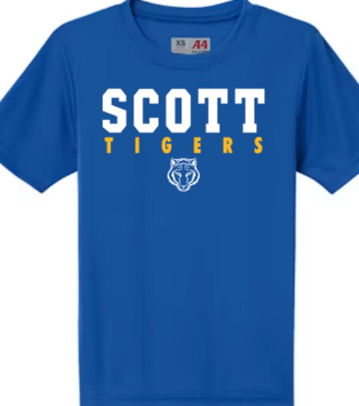 Scott Tigers Varsity Cooling Performance Tee