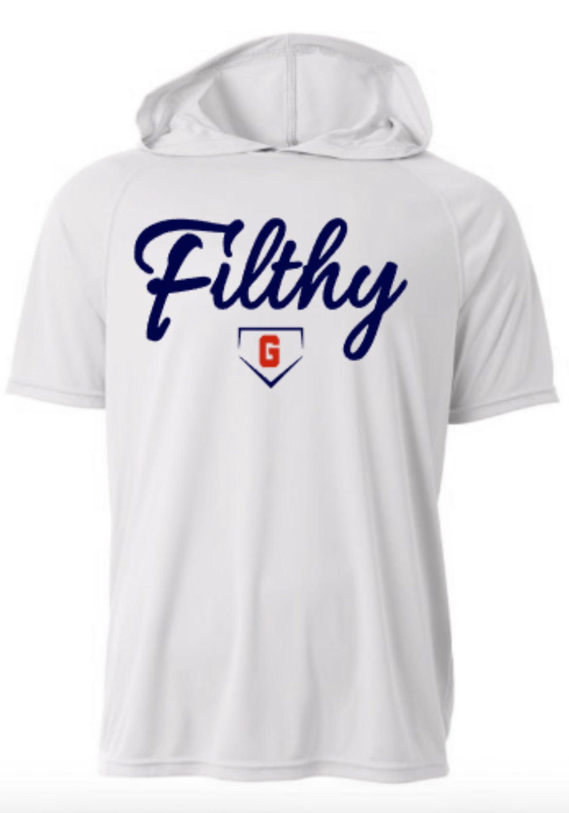 FILTHY Golfmoor Short Sleeve Hooded Tee
