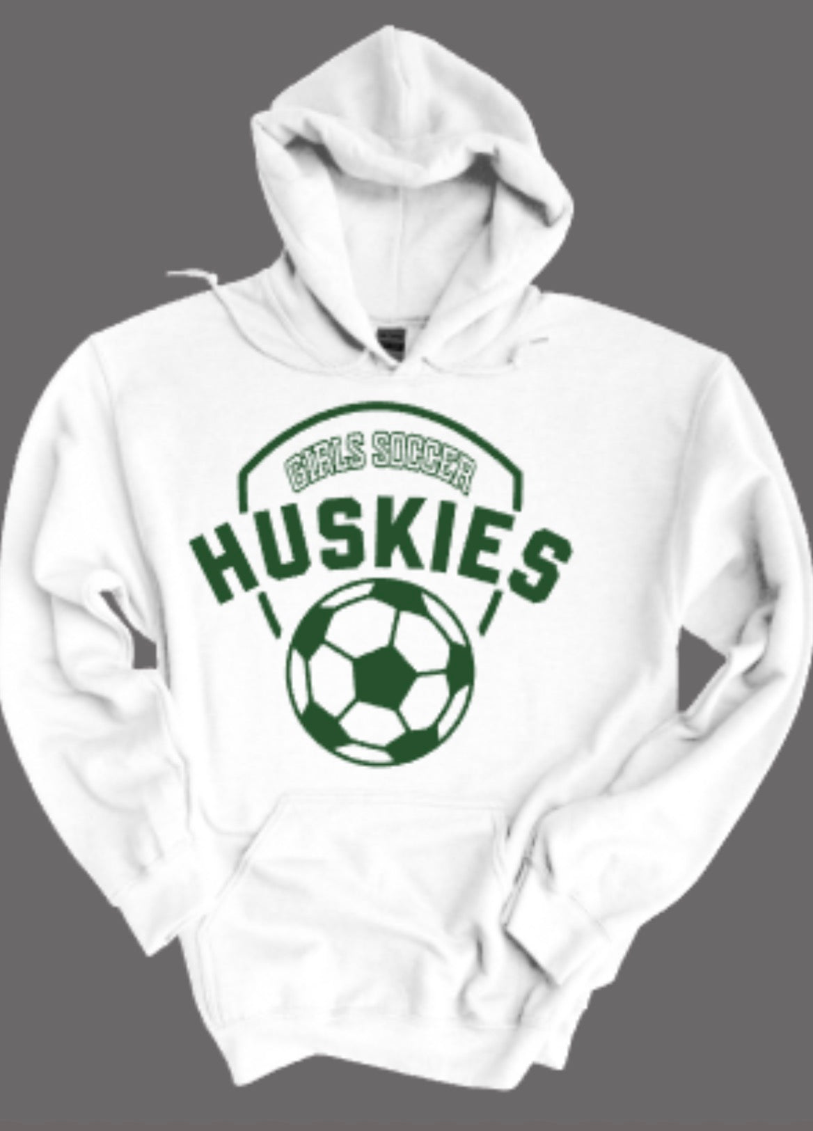 Huskies Girls Soccer Goalkeeper Fleece Hooded Sweatshirt