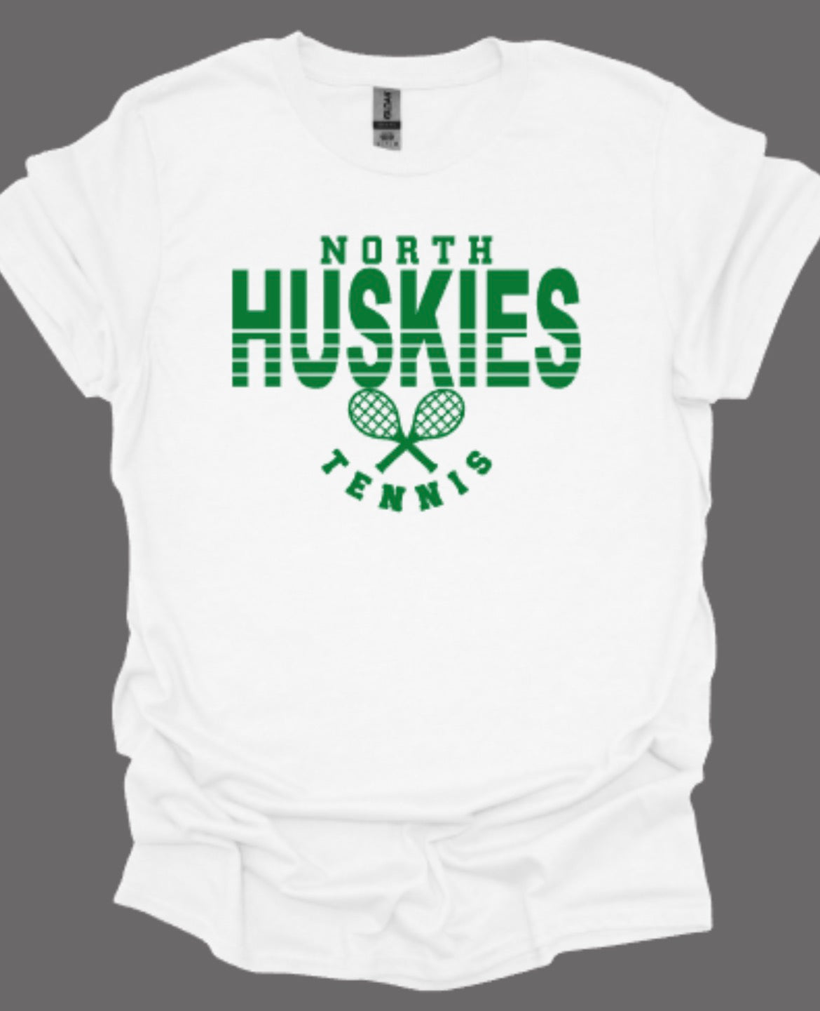 Huskies Tennis Softstyle Tee