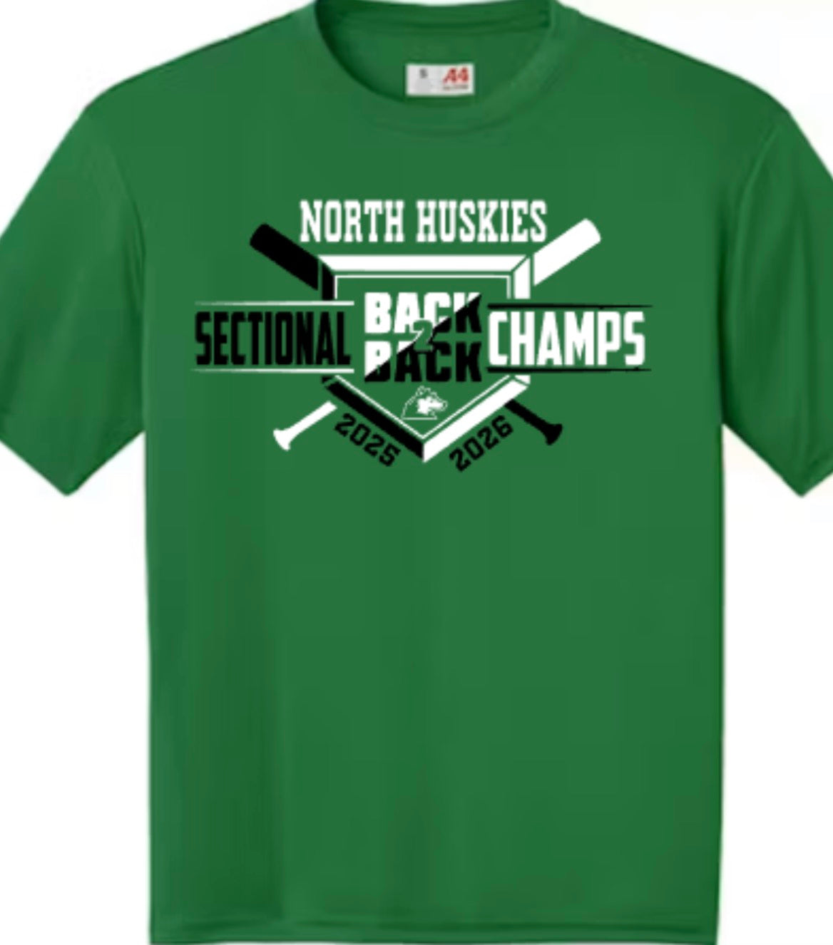 HUSKIES BASEBALL 2026 Sectional Champs Cooling Performance T-Shirt
