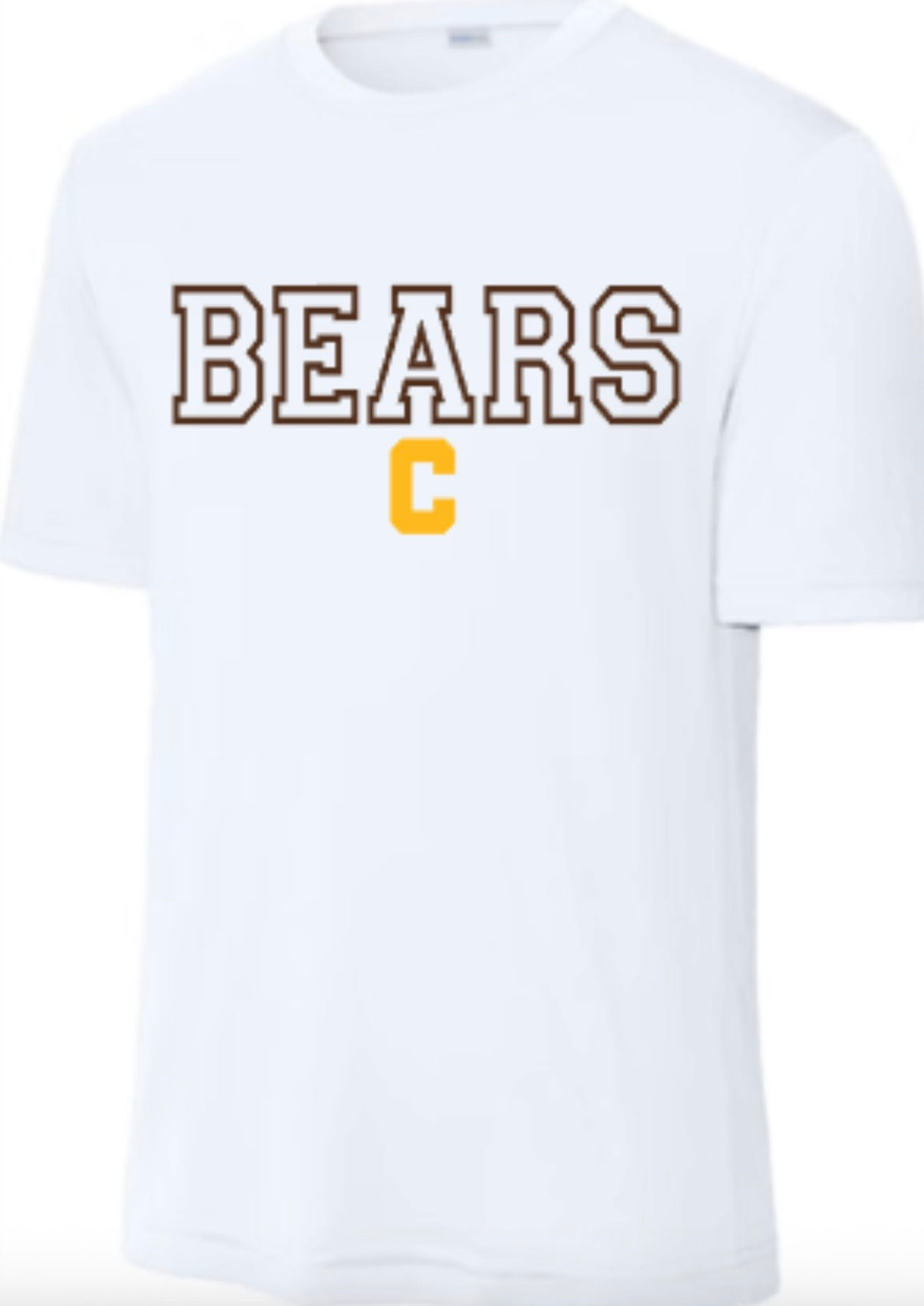 Central Bears Letterman Cooling Performance Tee